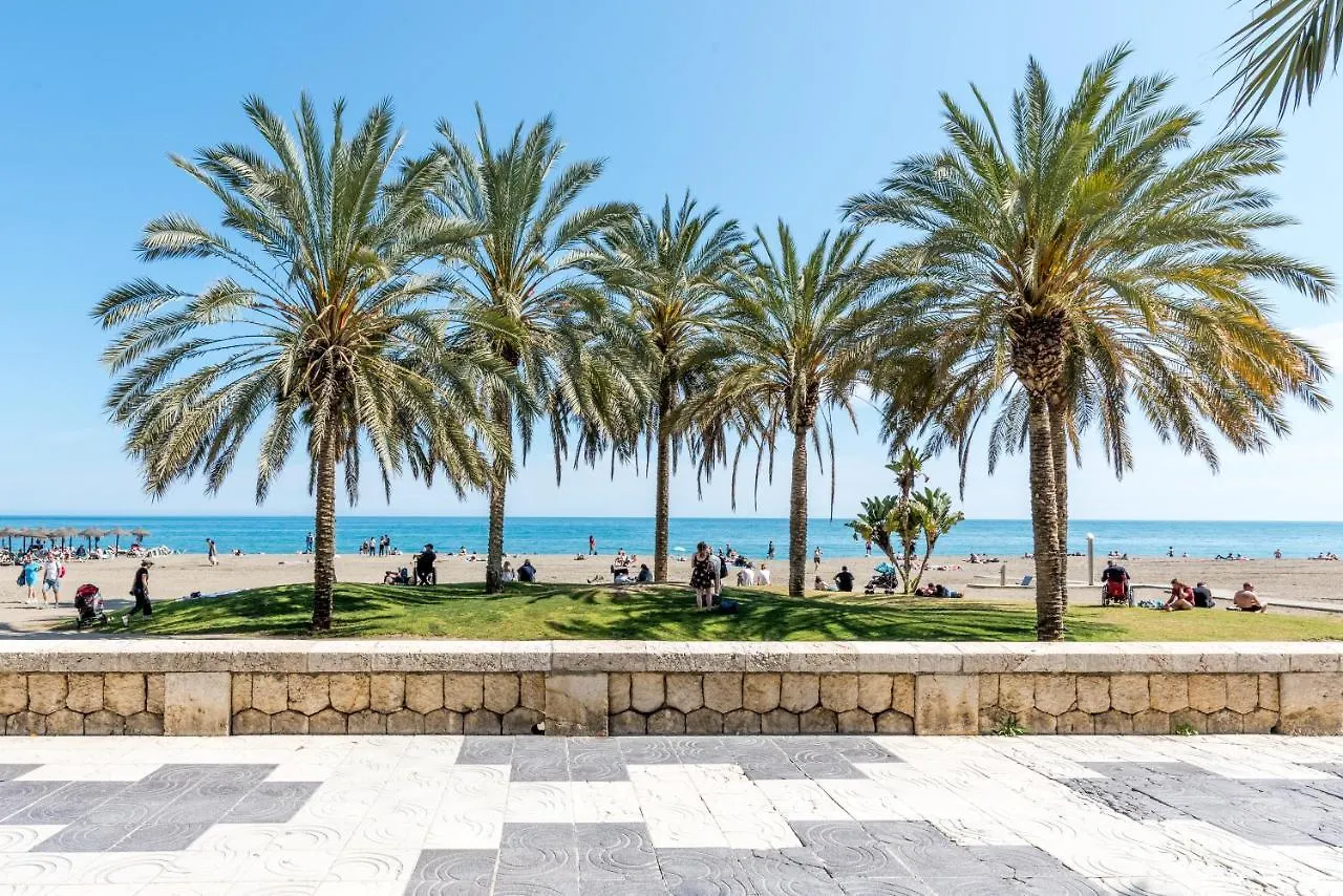 公寓 马拉加Estudio En Paseo Maritimo Frente A La Playa公寓
