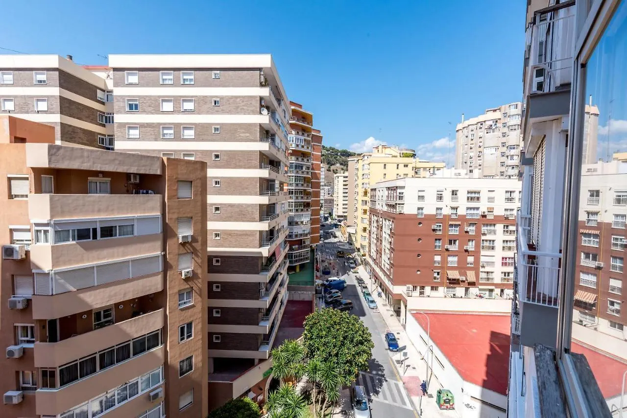 马拉加Estudio En Paseo Maritimo Frente A La Playa公寓 公寓